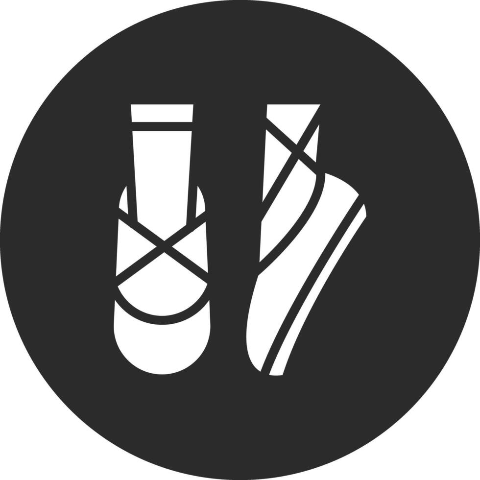 Ballet Shoes Vector Icon