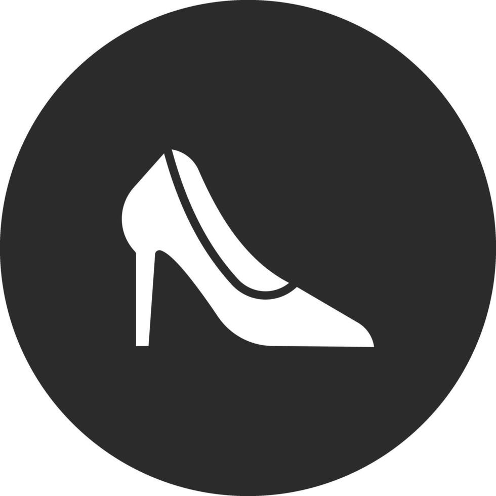 icono de vector de tacones altos