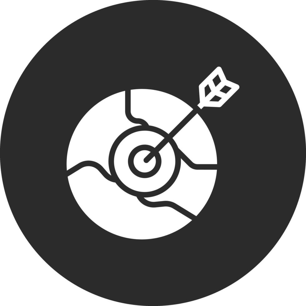 Global Target Vector Icon