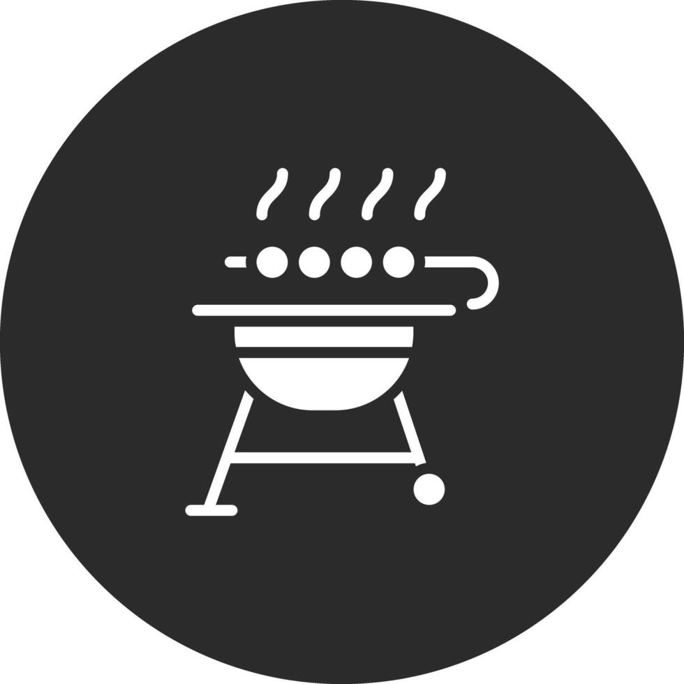 BBQ Grill Vector Icon