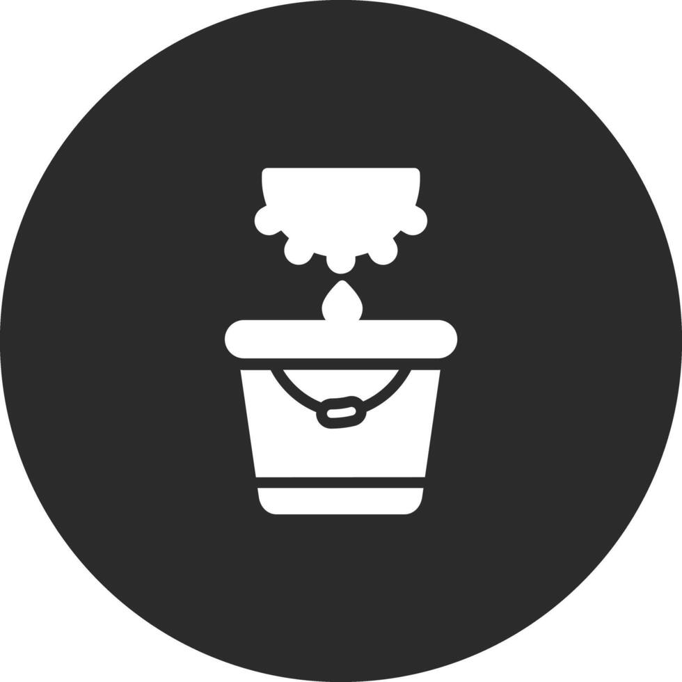 Milk Bucket Vector Icon
