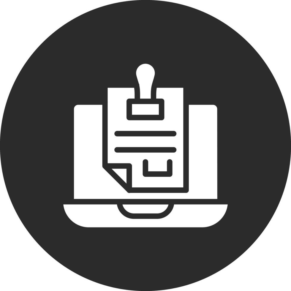 Online Survey Vector Icon