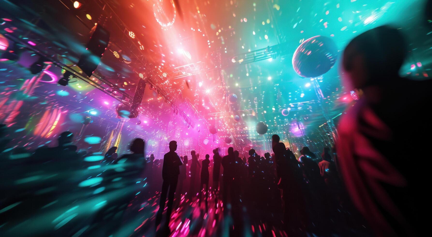 AI generated dance music djs for the rest of your life photo