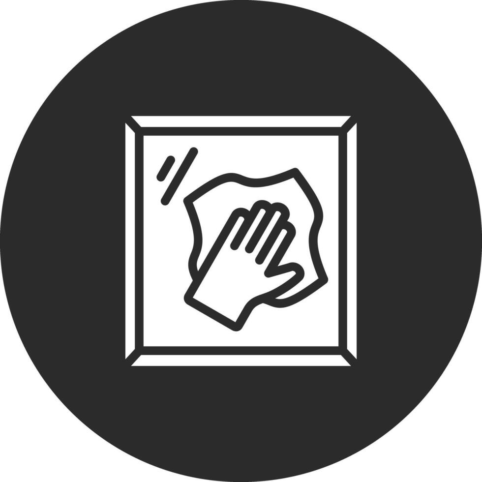 Cleaning Glass Vector Icon