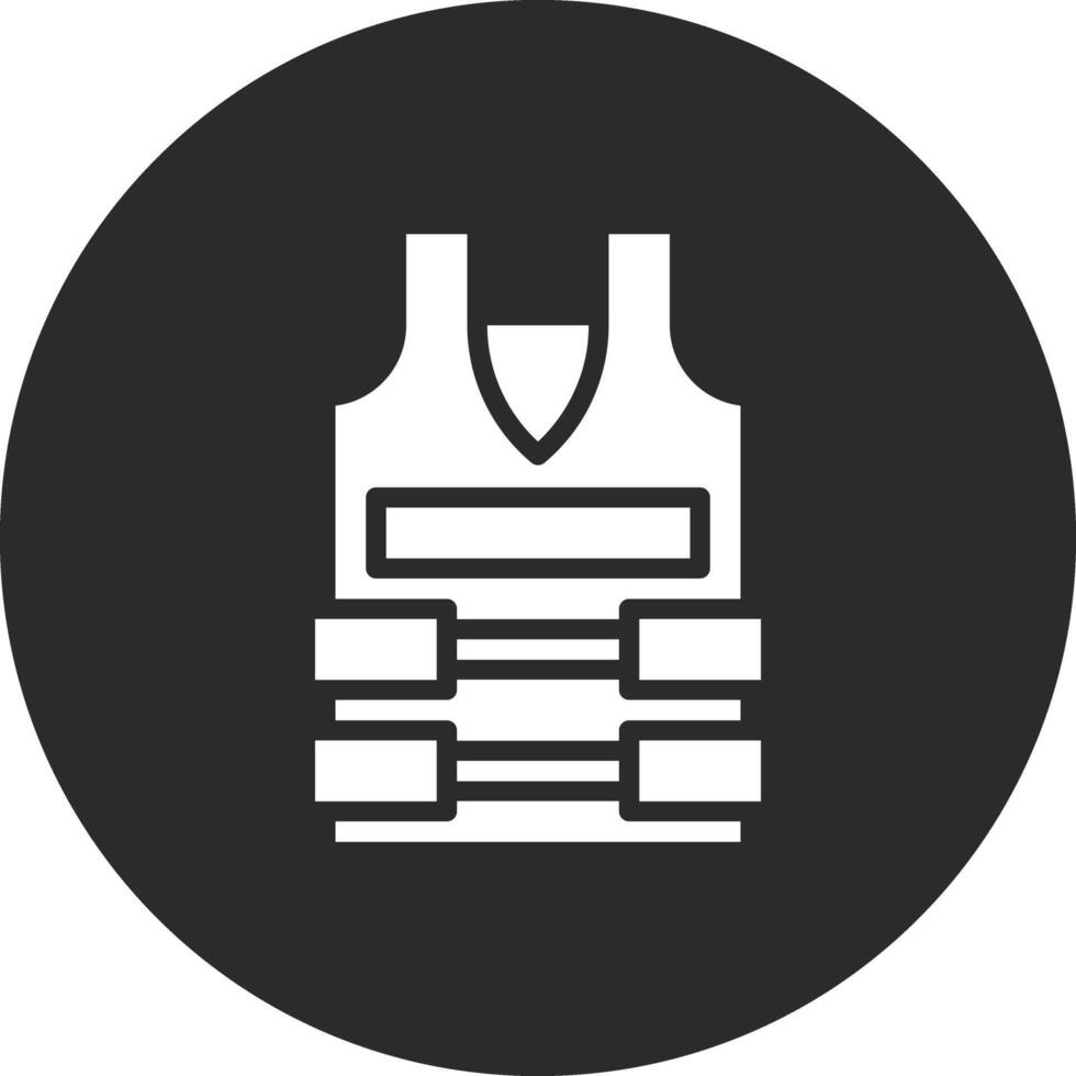 Bullet Proof Vest Vector Icon