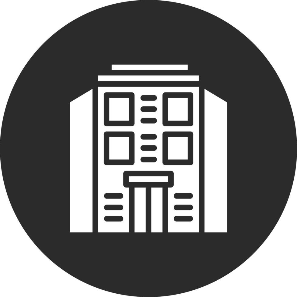 Hotel Building Vector Icon