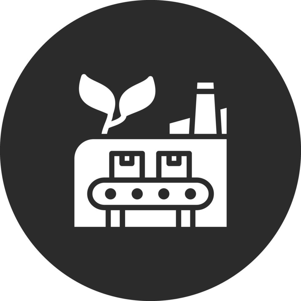 Eco Factory Vector Icon