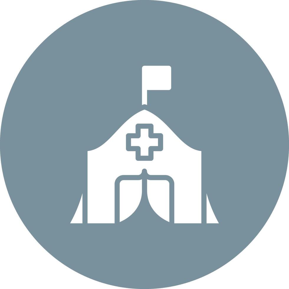 Refugee Camp Vector Icon