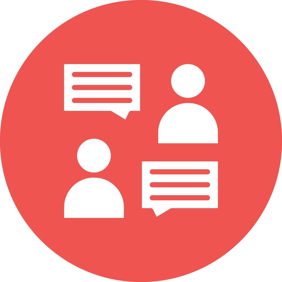 Interview Vector Icon