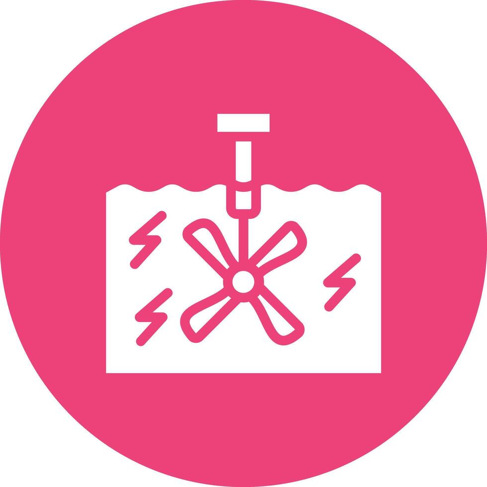 Ocean Energy Vector Icon