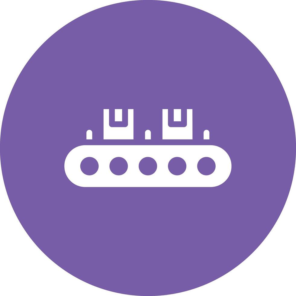 Conveyor Belt Vector Icon