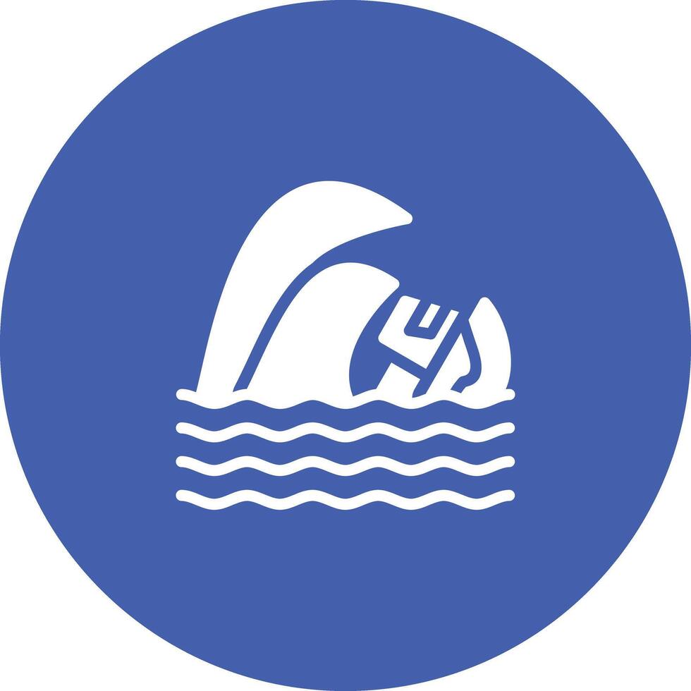Tsunami Vector Icon