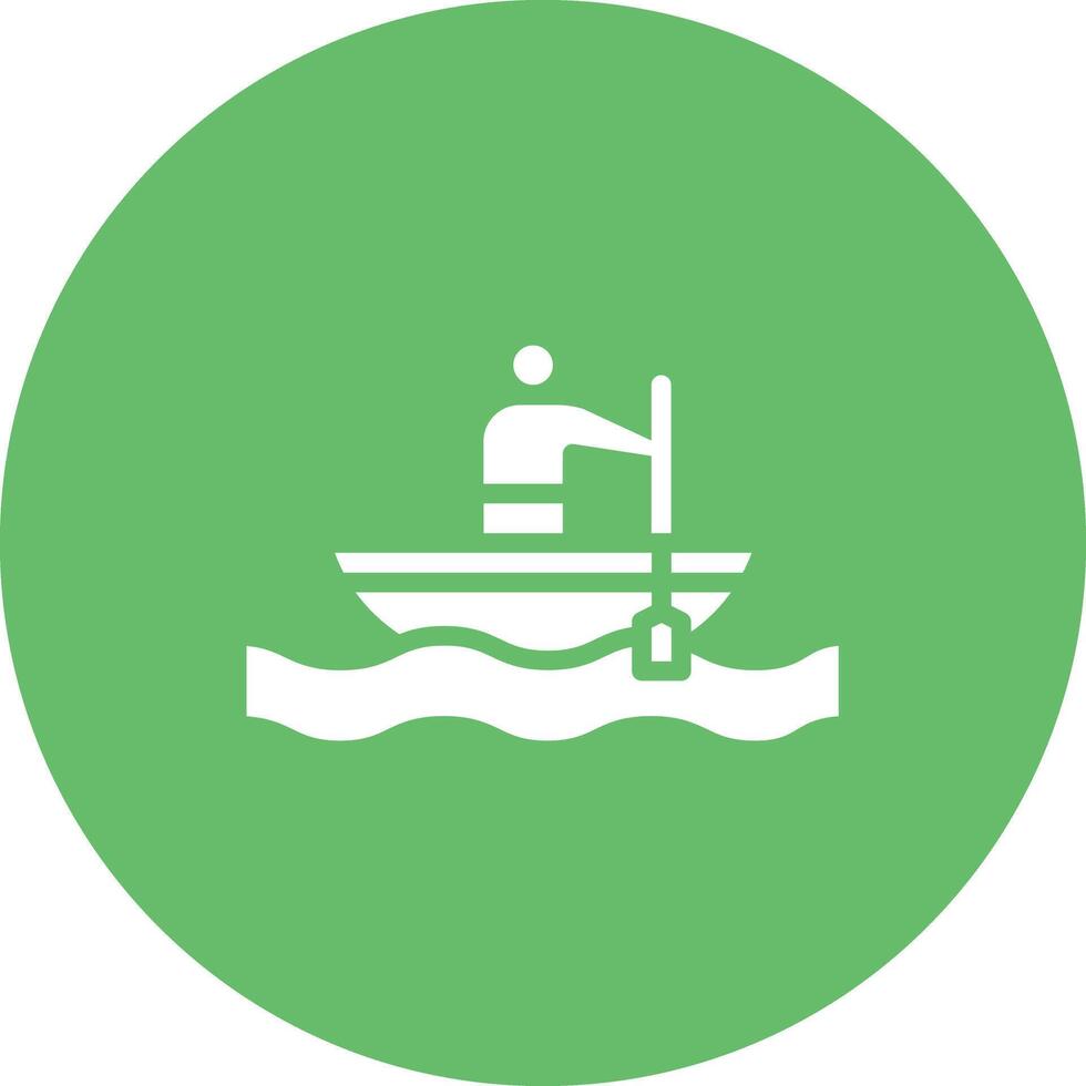 Rowing Vector Icon