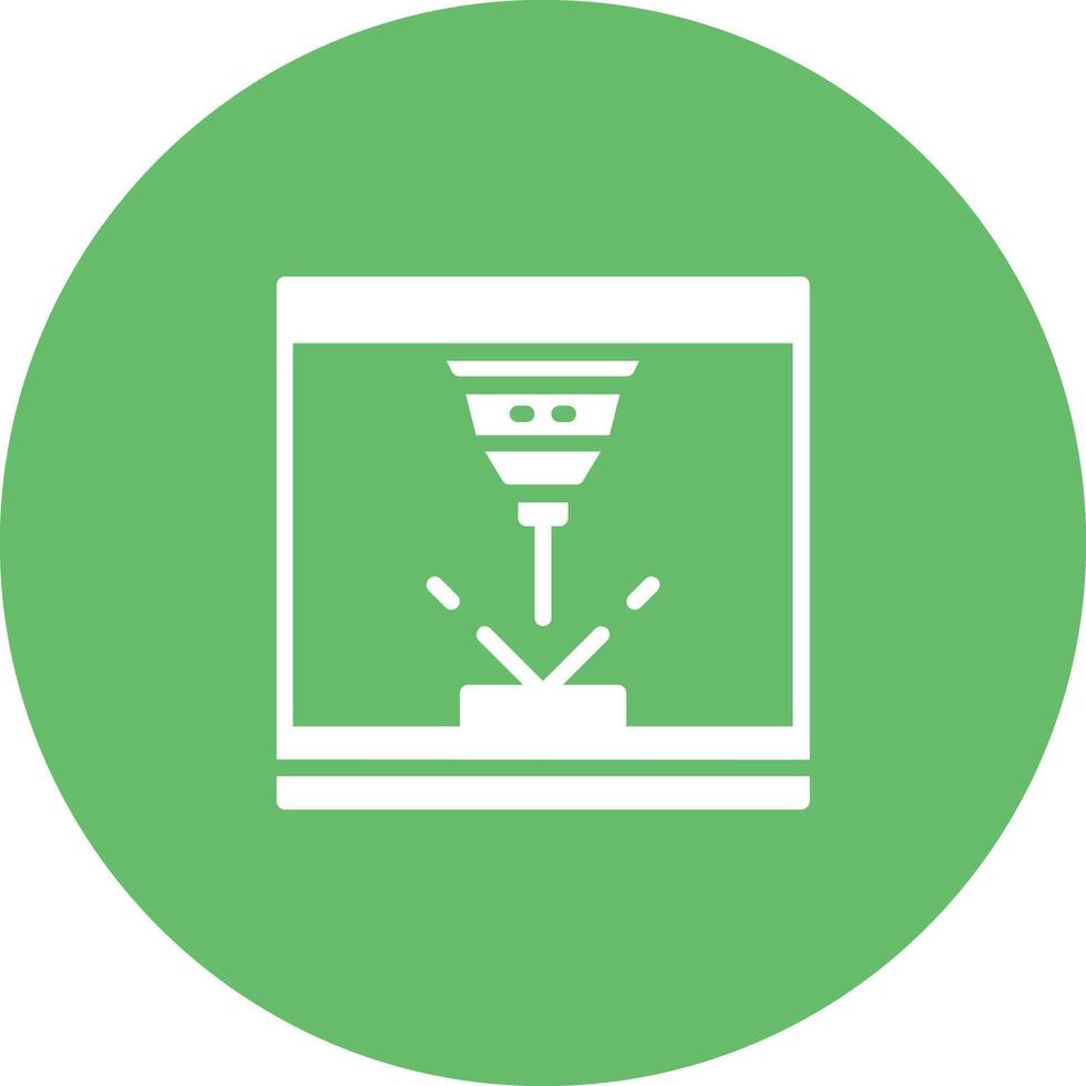 Plasma Laser Vector Icon