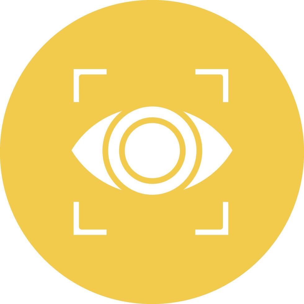 Eye Scanner Vector Icon