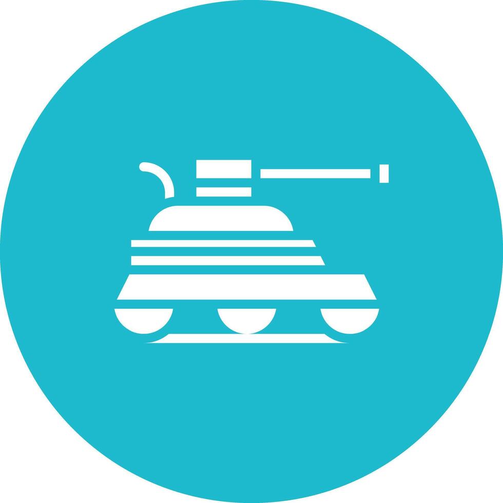 Army Tank Vector Icon