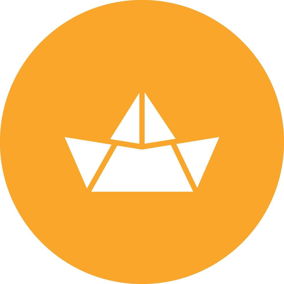 Paper Boat Vector Icon