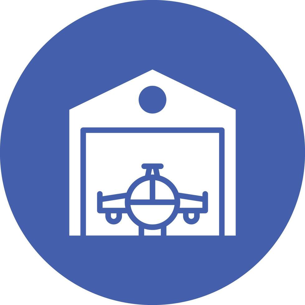 Hangar Vector Icon