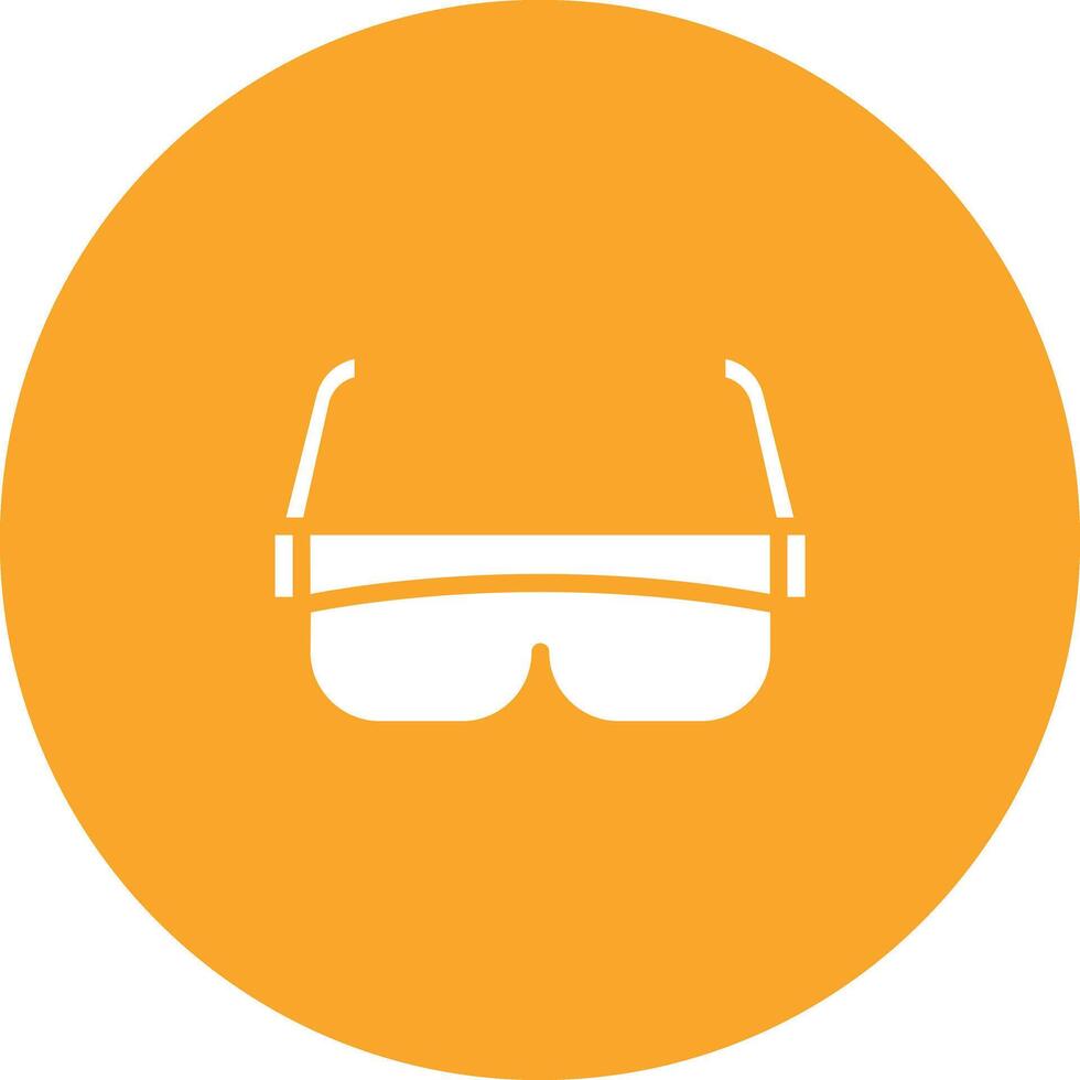 Safety Glasses Vector Icon