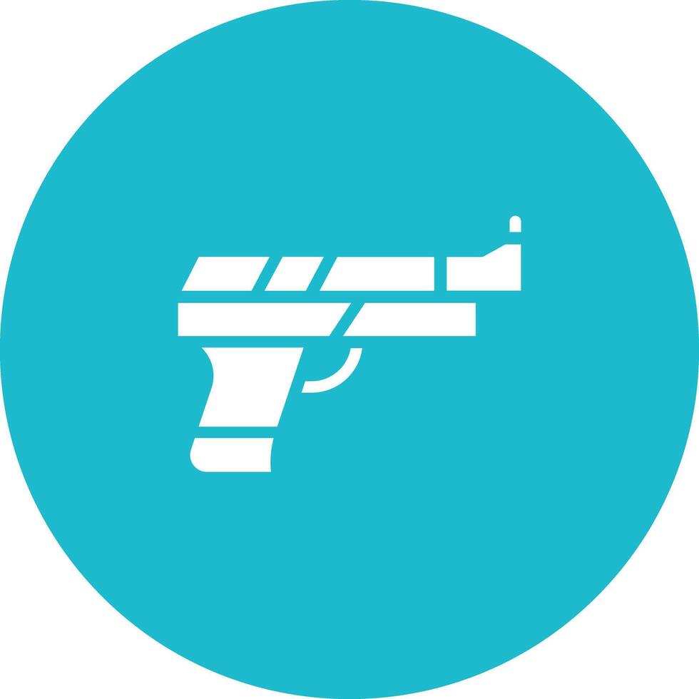 icono de vector de pistola