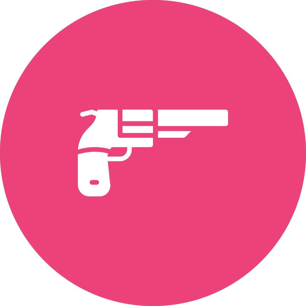 Revolver Vector Icon