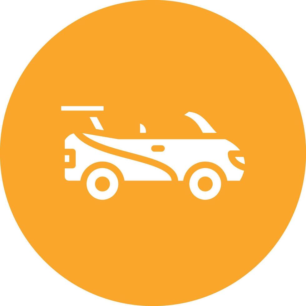 Racing Car Vector Icon