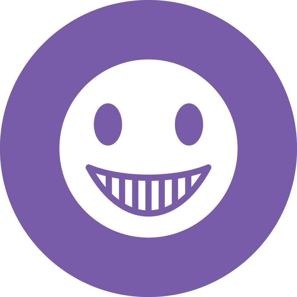 Grinning Face with Smiling Eyes Vector Icon