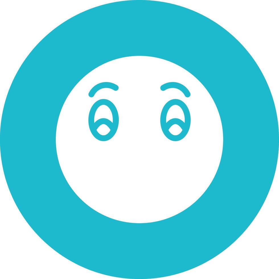 Face Without Mouth Vector Icon