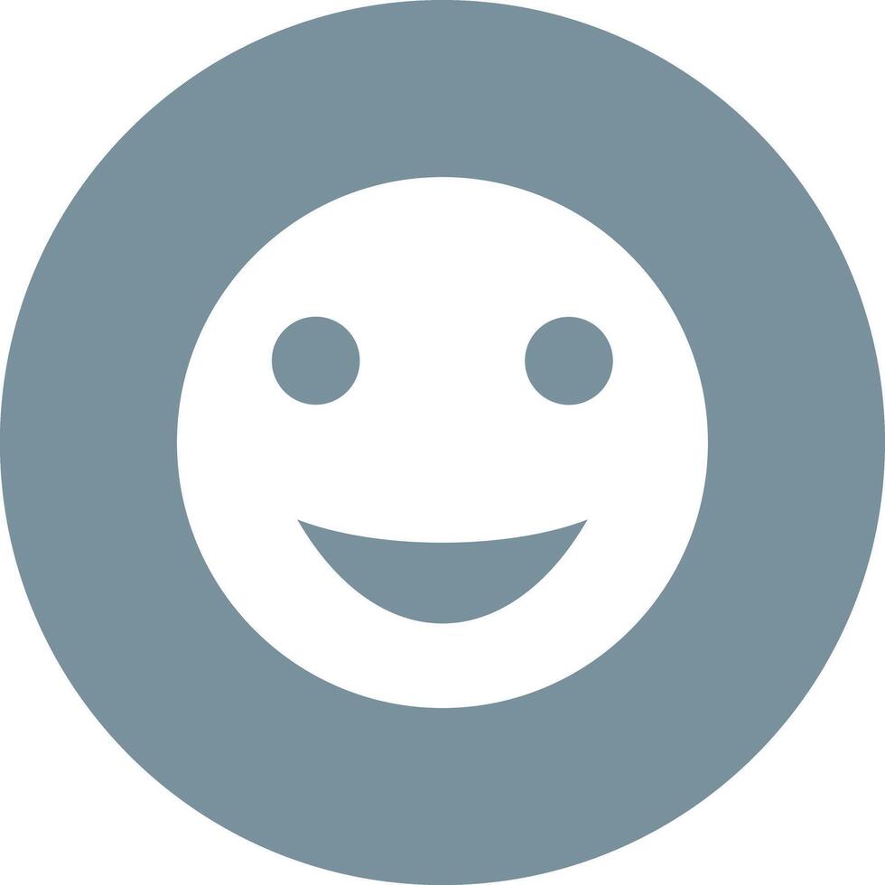 Smiling Face Vector Icon