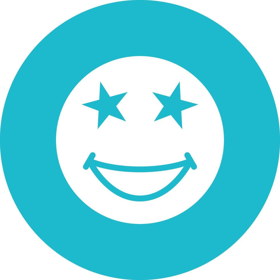 Star Struck Vector Icon