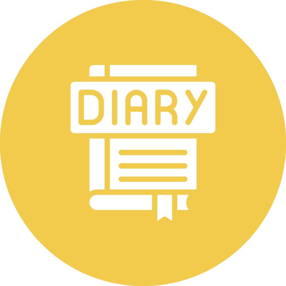 Diary Vector Icon