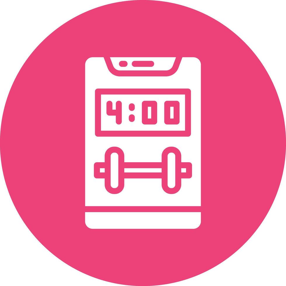 Gym Time Vector Icon