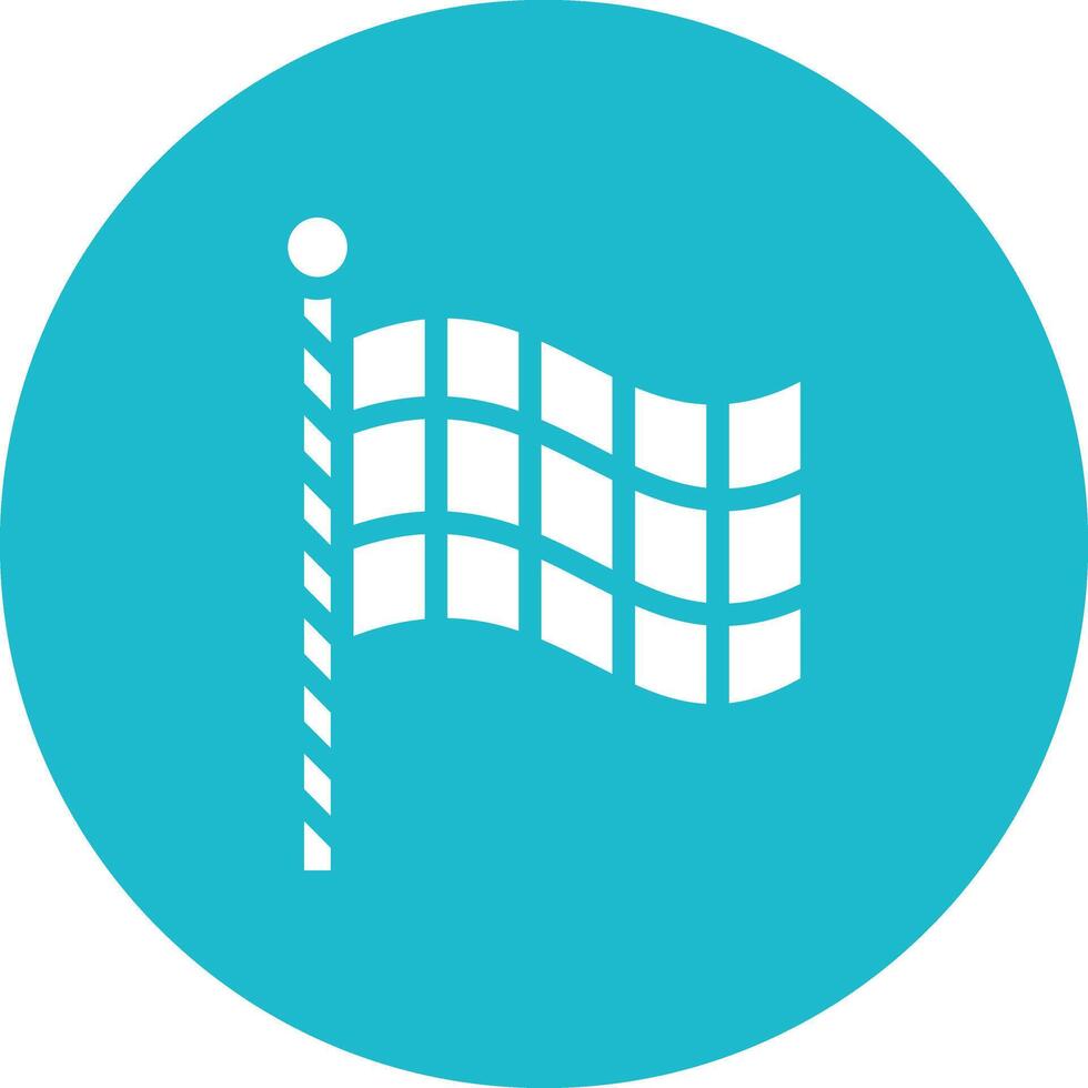 Checkered Flags Vector Icon