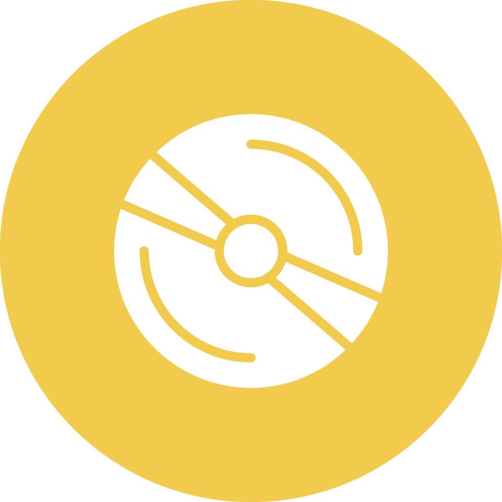 Compact Disk Vector Icon