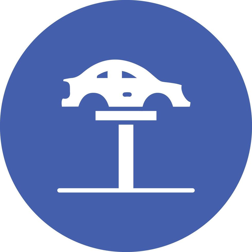 Car Lift Vector Icon
