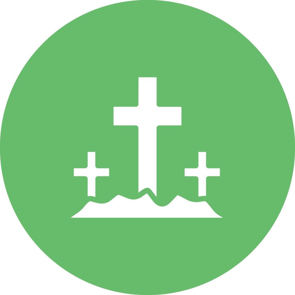 Cemetery Vector Icon
