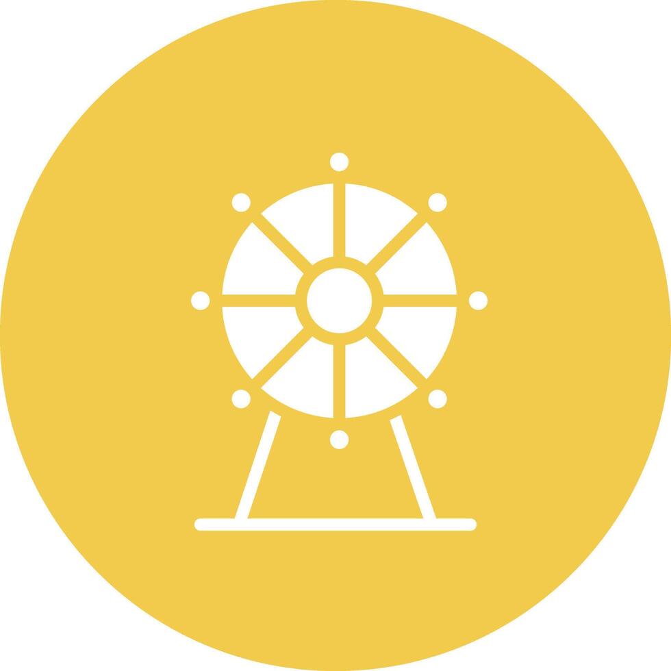 Ferris Wheel Vector Icon