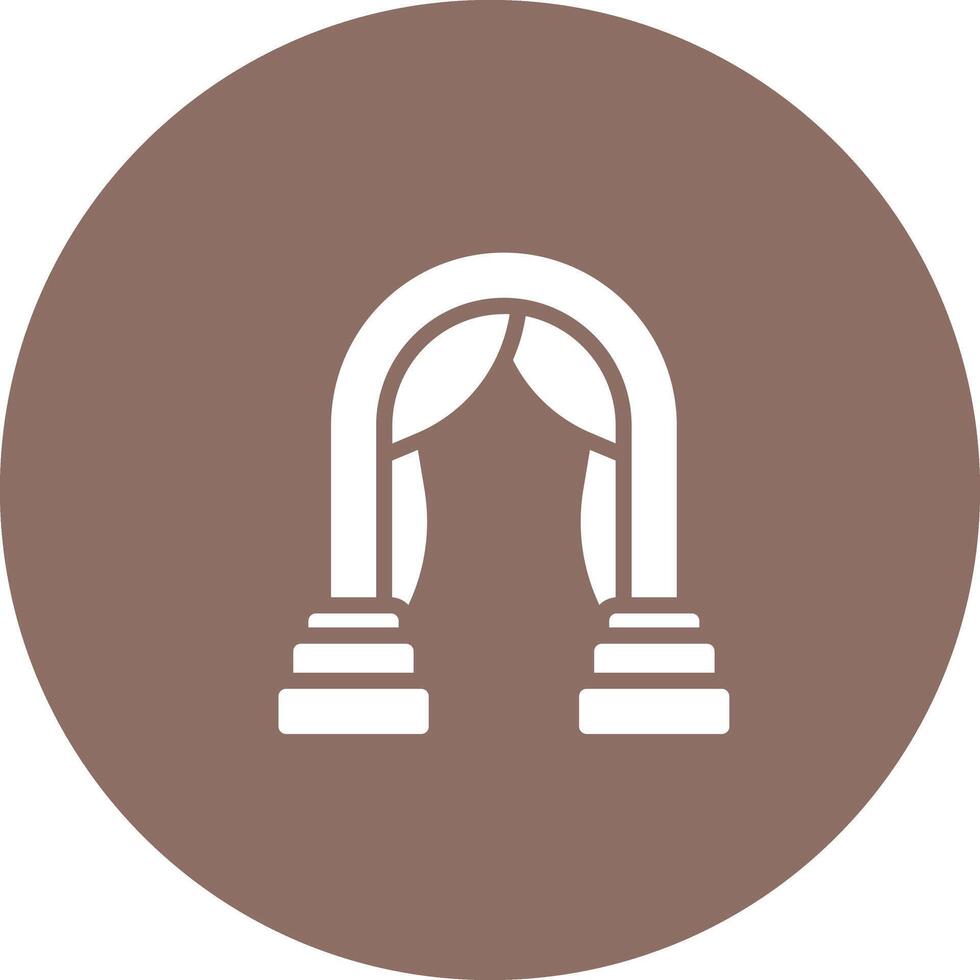 Wedding Arch Vector Icon