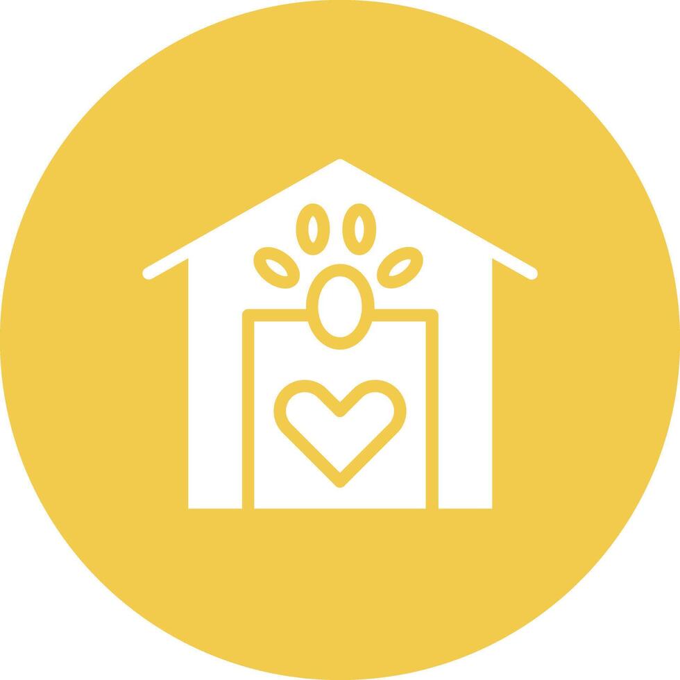 Pet House Vector Icon