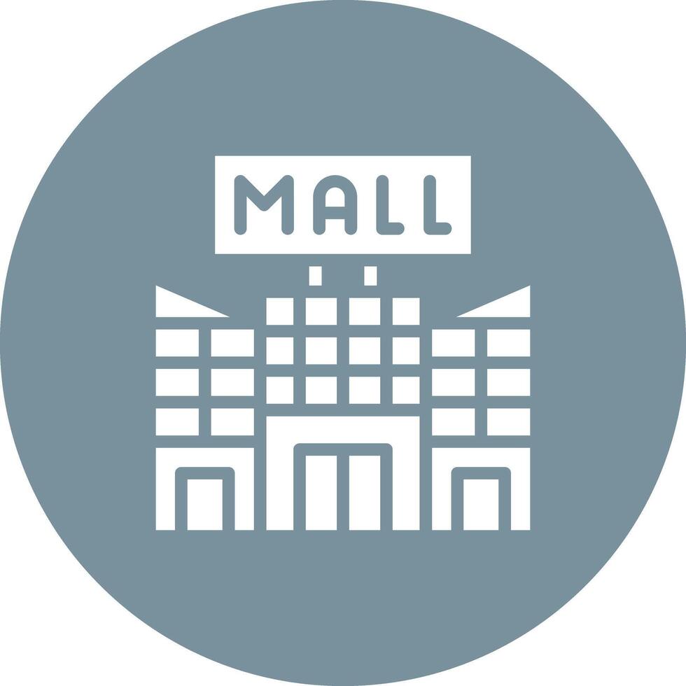 Shopping Mall Vector Icon