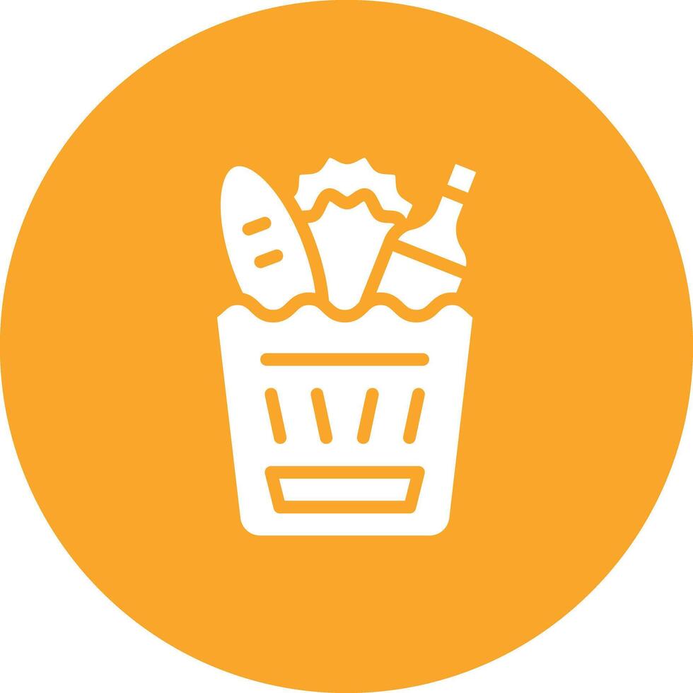 Groceries Vector Icon