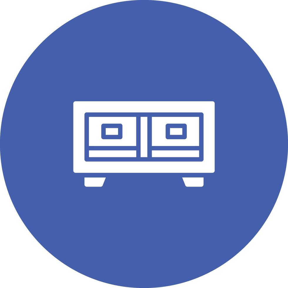 TV Stand Vector Icon