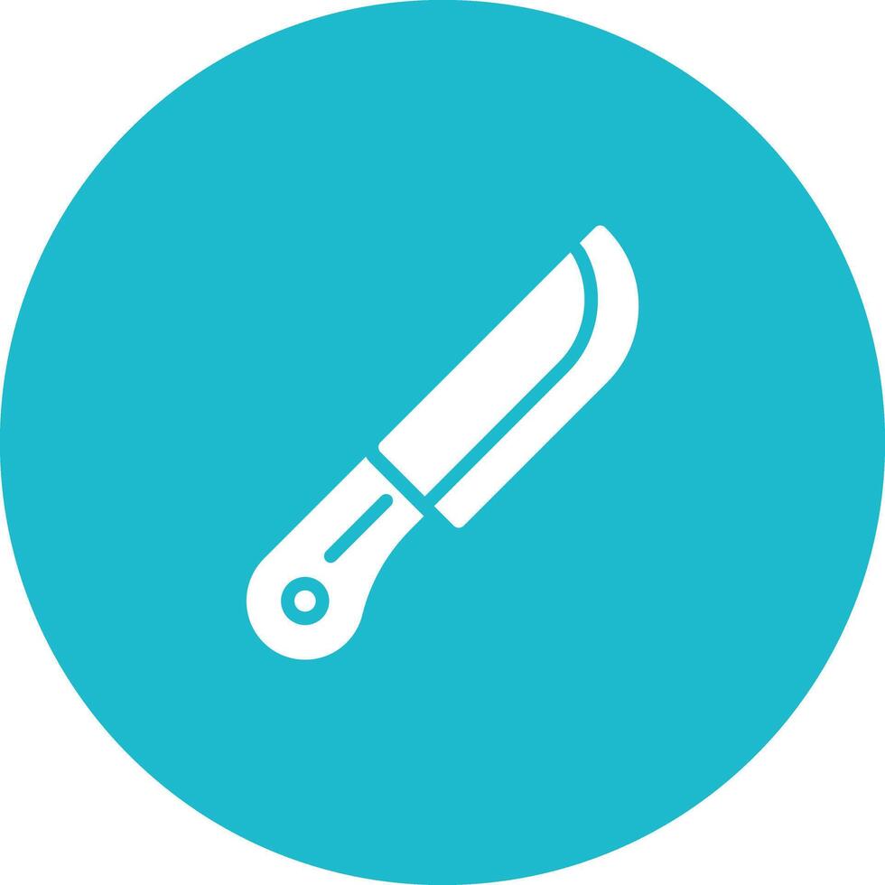 icono de vector de cuchillo