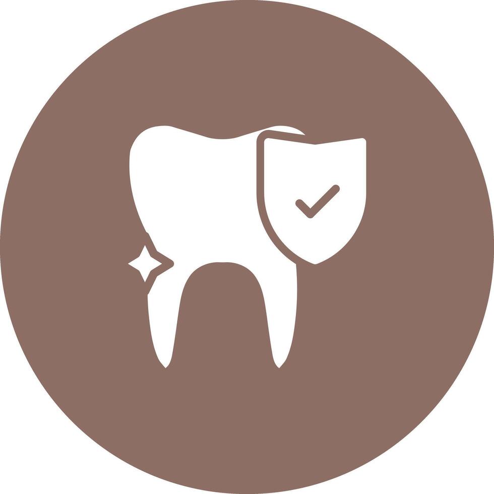 Tooth Protection Vector Icon