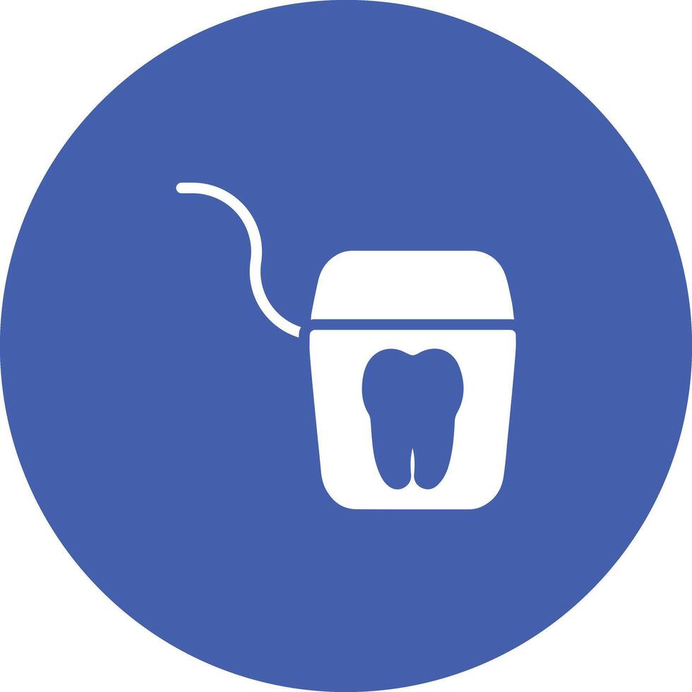 Dental Floss Vector Icon