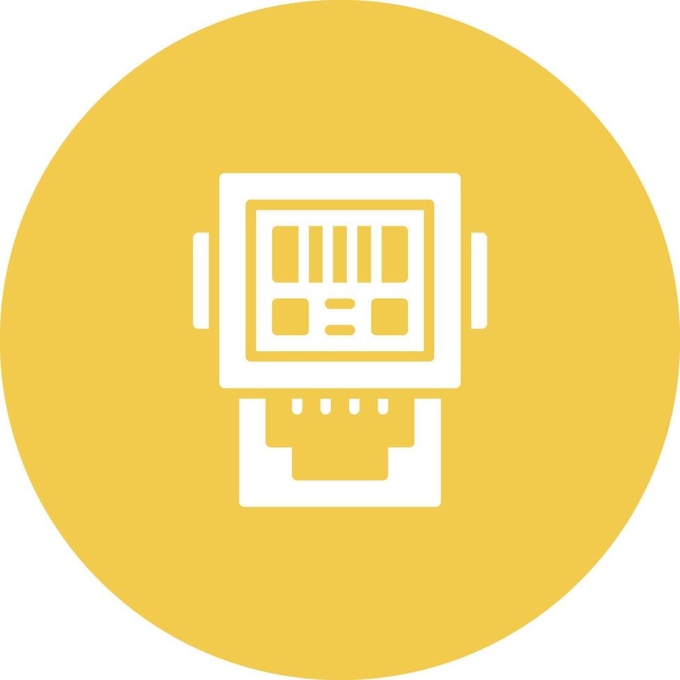 Electric Meter Vector Icon