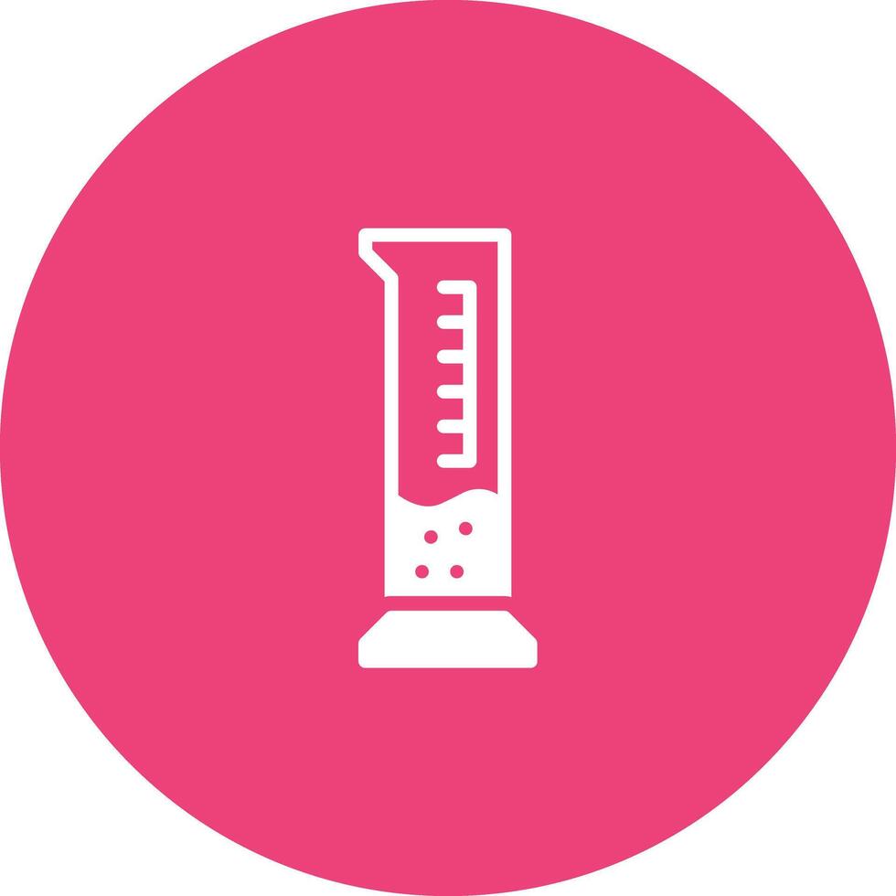 Graduated Cylinder Vector Icon