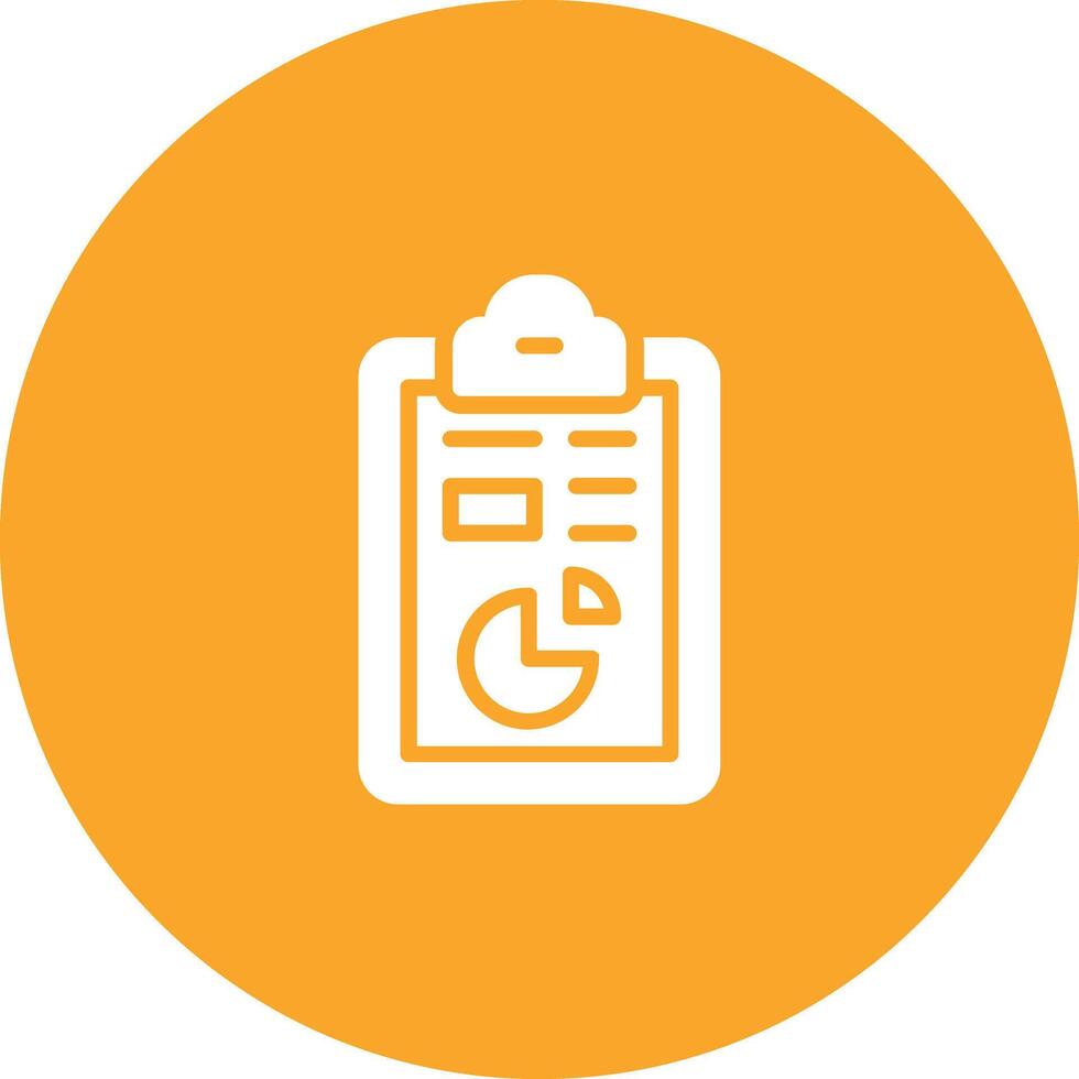 Lab Report Vector Icon