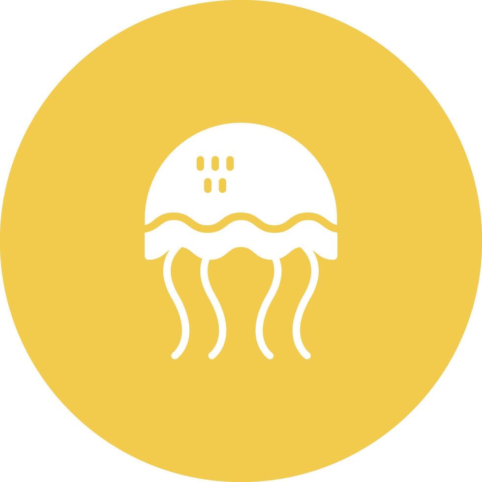 Jellyfish Vector Icon