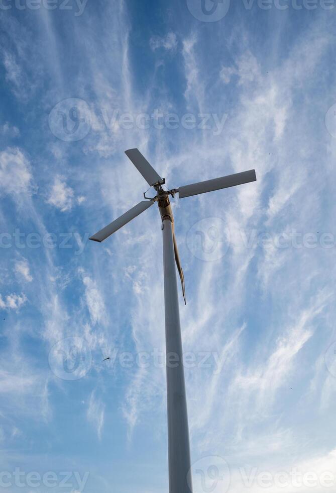 Wind turbine alternative energy clean photo